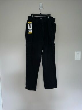 NWT black GAP Twill CArgo Pant womens small